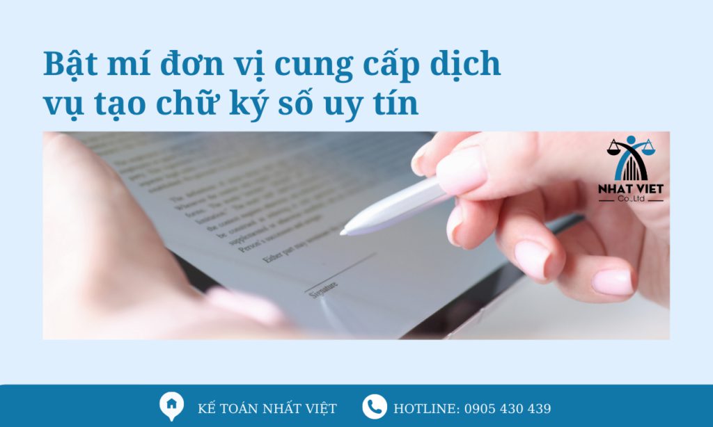 Bật mí đơn vị cung cấp dịch vụ tạo chữ ký số uy tín 3 bật mí đơn vị cung cấp dịch vụ tạo chữ ký số uy tín