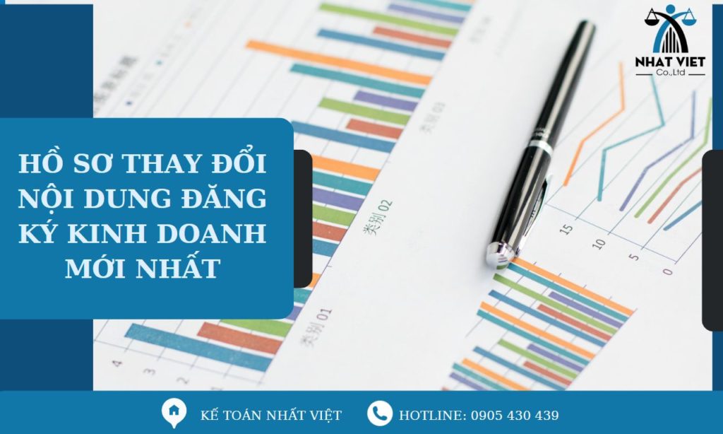 Hồ sơ thay đổi nội dung đăng ký kinh doanh mới nhất 3 hồ sơ thay đổi nội dung đăng ký kinh doanh mới nhất