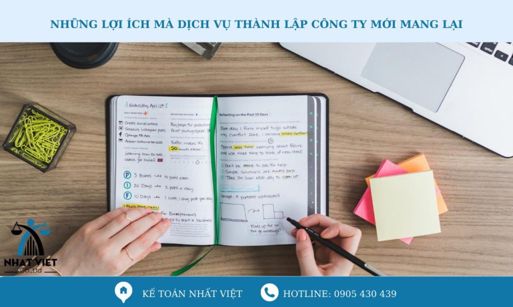 Những lợi ích mà dịch vụ thành lập công ty mới mang lại 10 những lợi ích mà dịch vụ thành lập công ty mới mang lại