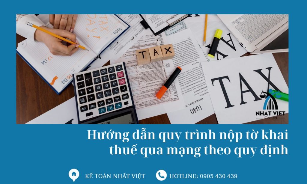 Quy trình nộp tờ khai thuế qua mạng theo quy định mới nhất 3 huong dan quy trinh nop to khai thue qua mang theo quy dinh
